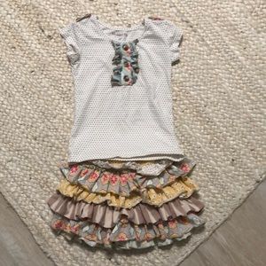 Mustard Pie skort set